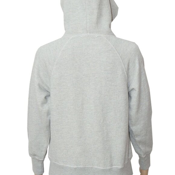 Free People With Everything Sweatshirt Heather Grey Hoodie Top M - Picture 7 of 9